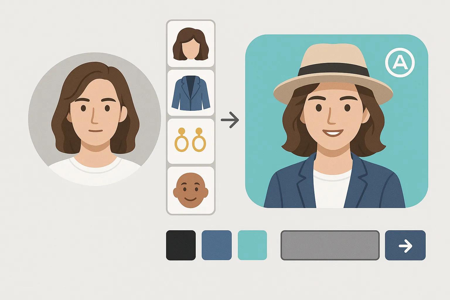 AI Avatar Generator customization features