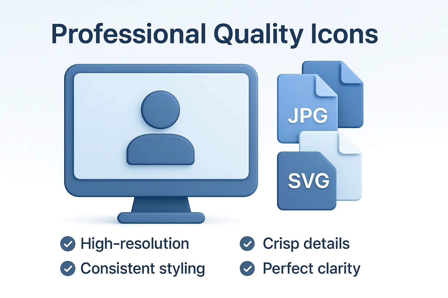 High-quality icons created by AI Icon Generator