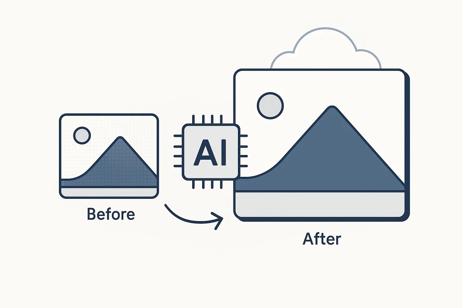 AI Image Upscaler delivering fast professional image enhancement