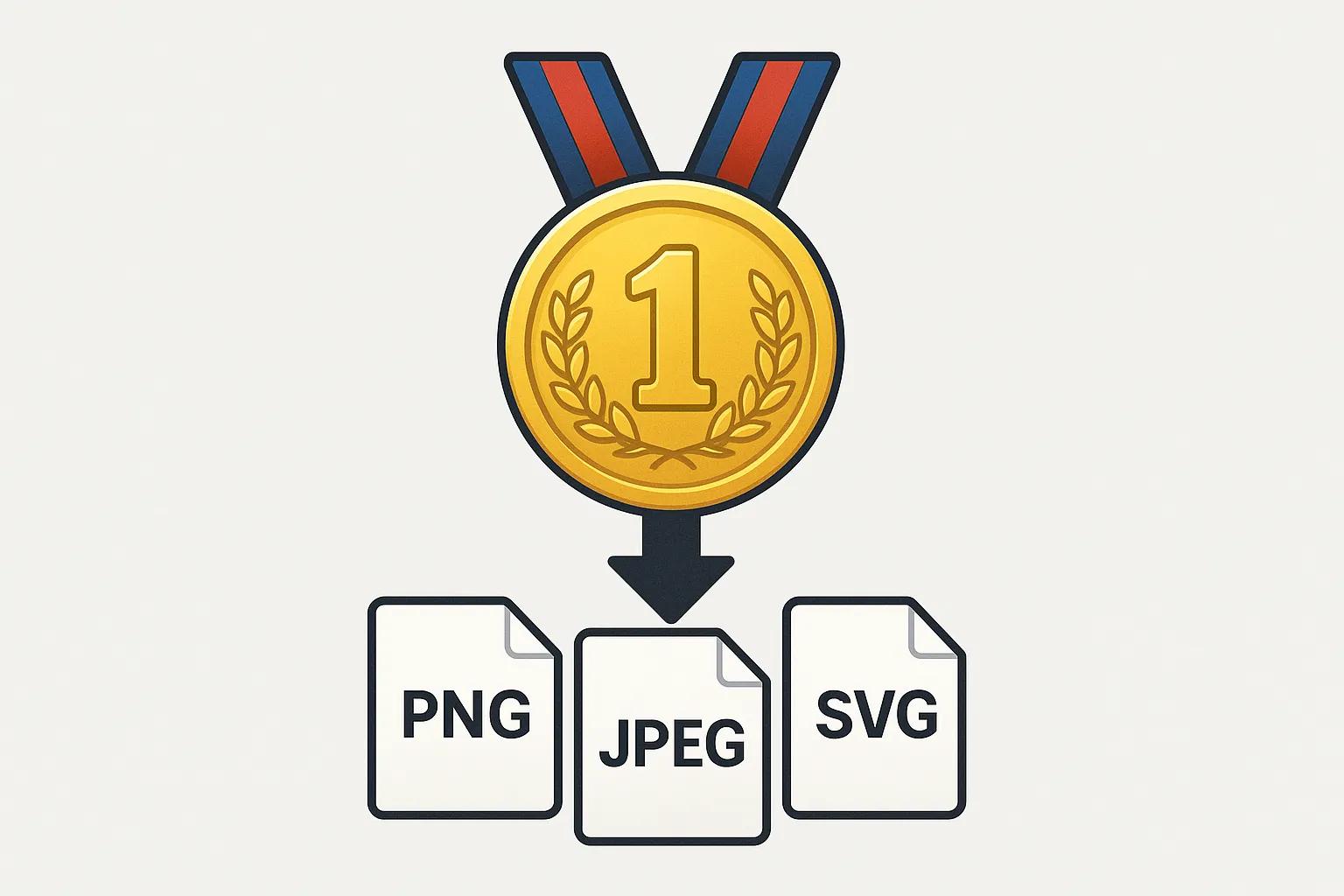 High-resolution medal designs created with AI Medal Image Generator