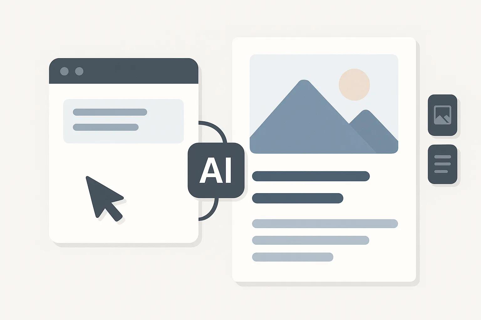 AI Poster Generator creating professional designs