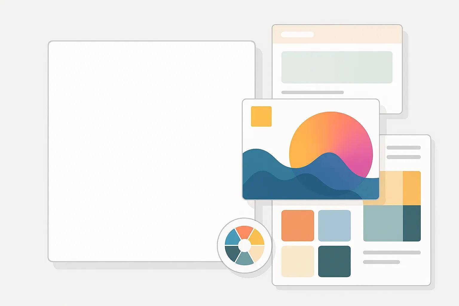 Versatile white background for various design projects